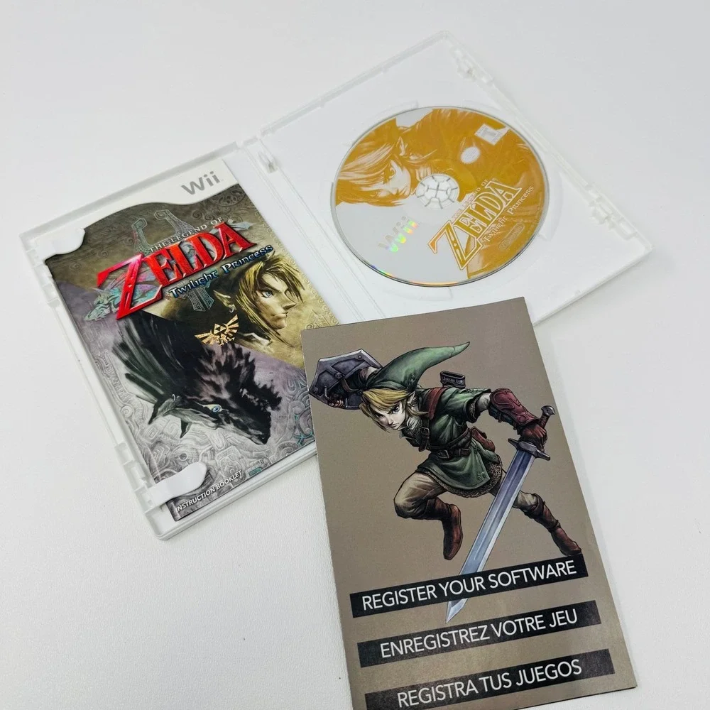 The Legend of Zelda Twilight Princess Nintendo Wii CIB Complete with Manual